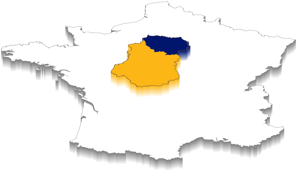 Territoires d'intervention de Perform'360